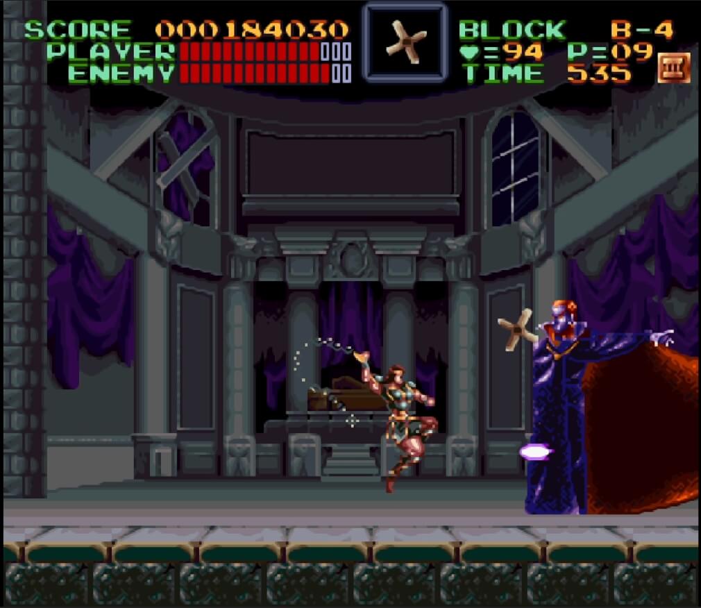 Super Castlevania IV - геймплей игры Super Nintendo\Famicom